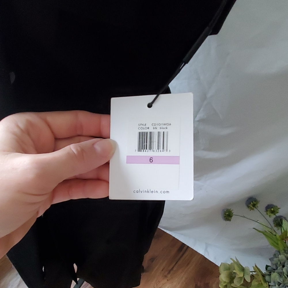 Calvin Klein wrap dress size 6 - Picture 6 of 8